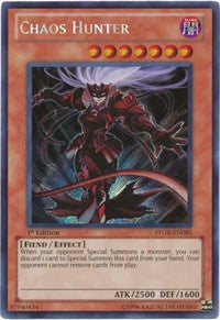 Chaos Hunter [STOR-EN085] Secret Rare | Exor Games Dartmouth