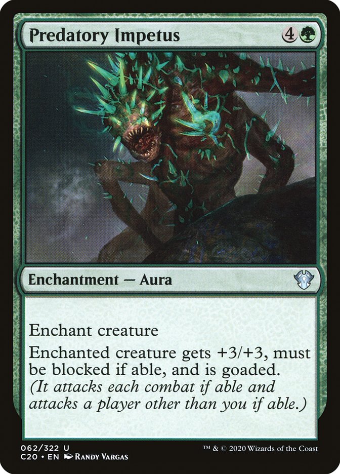 Predatory Impetus [Commander 2020] | Exor Games Dartmouth