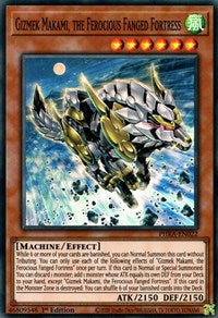 Gizmek Makami, the Ferocious Fanged Fortress [PHRA-EN022] Super Rare | Exor Games Dartmouth