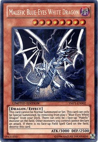 Malefic Blue-Eyes White Dragon [YMP1-EN002] Secret Rare | Exor Games Dartmouth