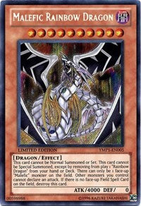 Malefic Rainbow Dragon [YMP1-EN005] Secret Rare | Exor Games Dartmouth