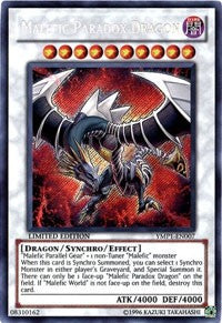 Malefic Paradox Dragon [YMP1-EN007] Secret Rare | Exor Games Dartmouth