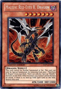 Malefic Red-Eyes B. Dragon [YMP1-EN001] Secret Rare | Exor Games Dartmouth