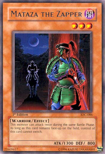 Mataza the Zapper [IOC-086] Rare | Exor Games Dartmouth