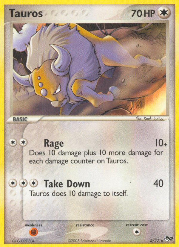 Tauros (5/17) [POP Series 2] | Exor Games Dartmouth