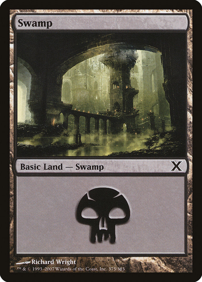 Swamp (375) [Tenth Edition] | Exor Games Dartmouth