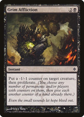Grim Affliction [New Phyrexia] | Exor Games Dartmouth