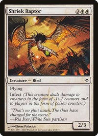 Shriek Raptor [New Phyrexia] | Exor Games Dartmouth