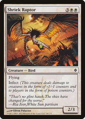 Shriek Raptor [New Phyrexia] | Exor Games Dartmouth