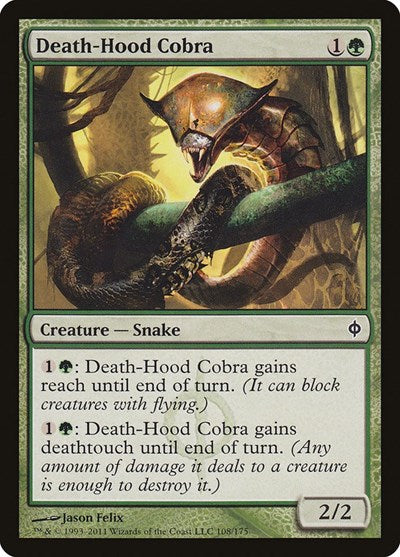 Death-Hood Cobra [New Phyrexia] | Exor Games Dartmouth