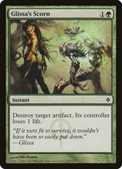 Glissa's Scorn [New Phyrexia] | Exor Games Dartmouth