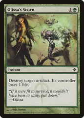 Glissa's Scorn [New Phyrexia] | Exor Games Dartmouth