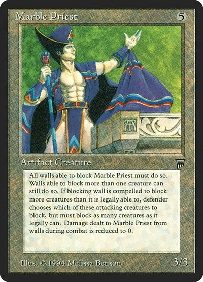 Marble Priest [Legends] | Exor Games Dartmouth