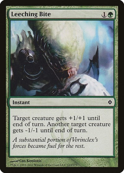Leeching Bite [New Phyrexia] | Exor Games Dartmouth