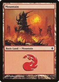 Mountain [New Phyrexia] | Exor Games Dartmouth