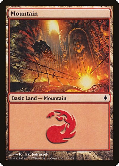 Mountain [New Phyrexia] | Exor Games Dartmouth