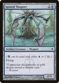 Spined Thopter [New Phyrexia] | Exor Games Dartmouth