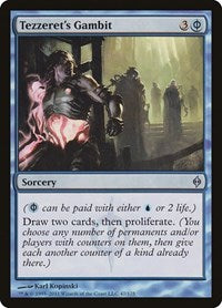 Tezzeret's Gambit [New Phyrexia] | Exor Games Dartmouth