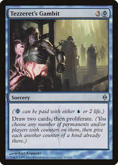 Tezzeret's Gambit [New Phyrexia] | Exor Games Dartmouth