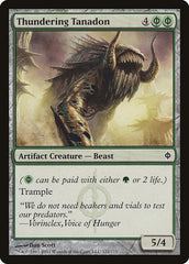 Thundering Tanadon [New Phyrexia] | Exor Games Dartmouth