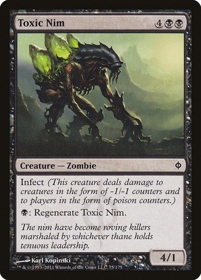 Toxic Nim [New Phyrexia] | Exor Games Dartmouth