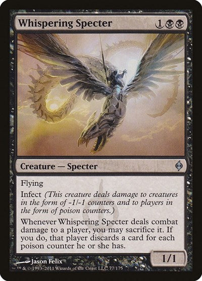 Whispering Specter [New Phyrexia] | Exor Games Dartmouth