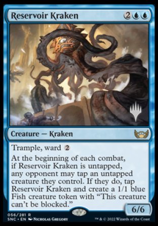 Reservoir Kraken (Promo Pack) [Streets of New Capenna Promos] | Exor Games Dartmouth