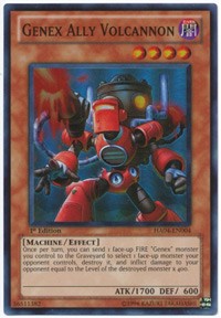 Genex Ally Volcannon [HA04-EN004] Super Rare | Exor Games Dartmouth