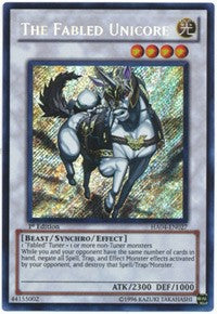 The Fabled Unicore [HA04-EN027] Secret Rare | Exor Games Dartmouth