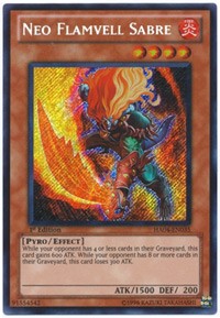 Neo Flamvell Sabre [HA04-EN035] Secret Rare | Exor Games Dartmouth