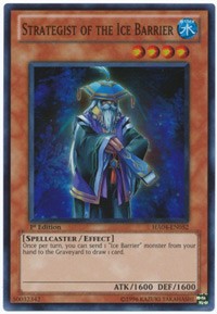 Strategist of the Ice Barrier [HA04-EN052] Super Rare | Exor Games Dartmouth