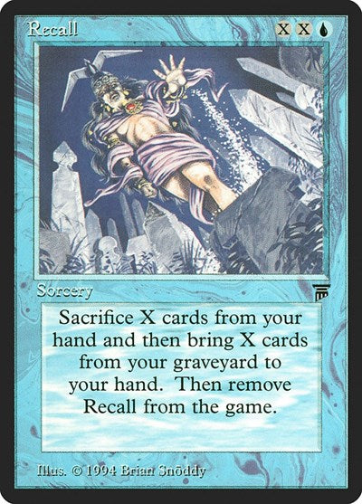 Recall [Legends] | Exor Games Dartmouth
