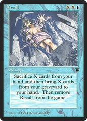Recall [Legends] | Exor Games Dartmouth