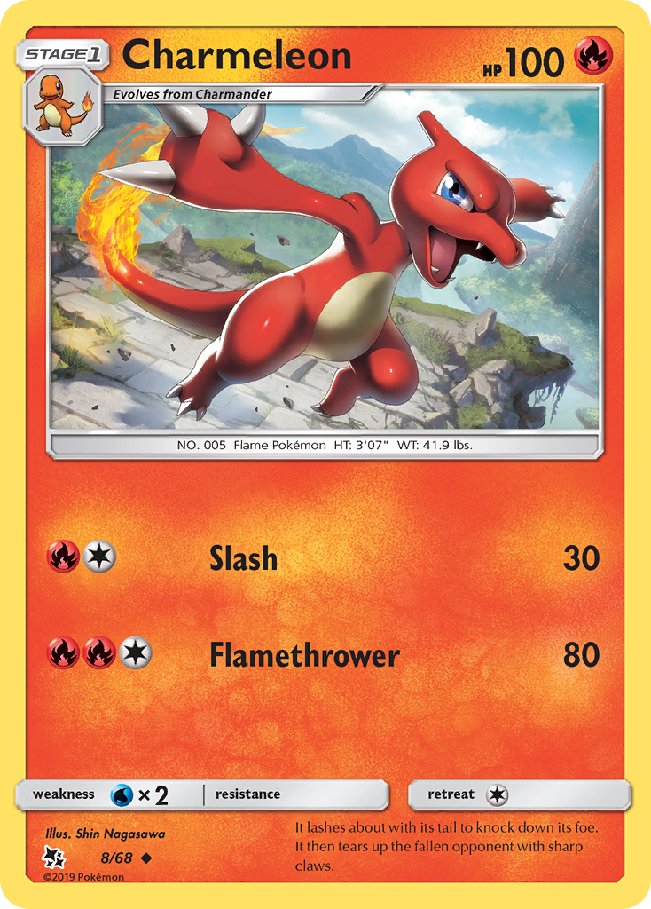 Charmeleon (8/68) [Sun & Moon: Hidden Fates] | Exor Games Dartmouth