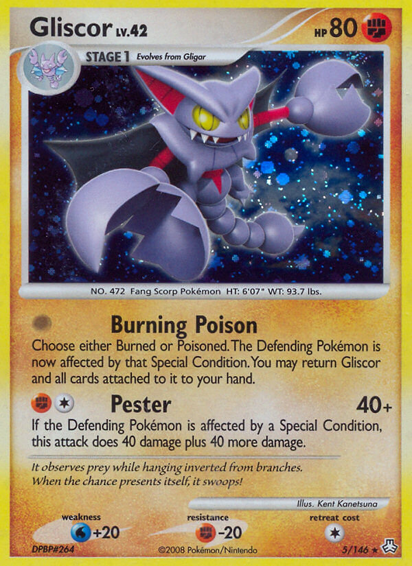 Gliscor (5/146) (Theme Deck Exclusive) [Diamond & Pearl: Legends Awakened] | Exor Games Dartmouth