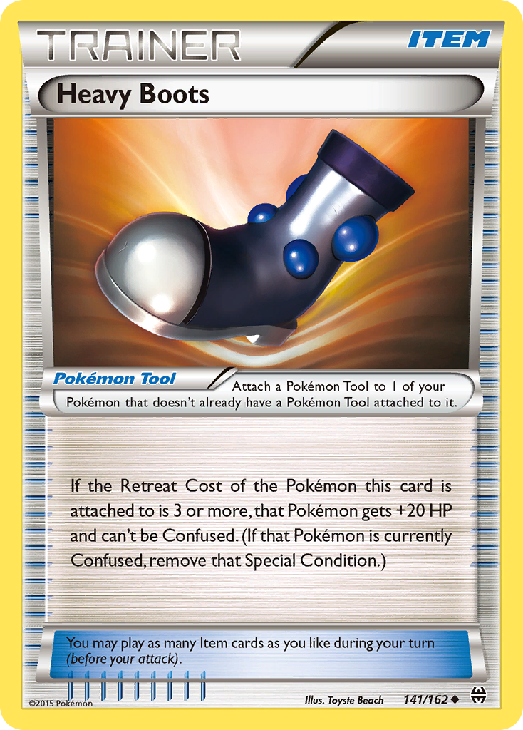 Heavy Boots (141/162) [XY: BREAKthrough] | Exor Games Dartmouth