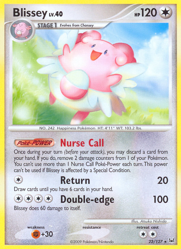 Blissey (22/127) [Platinum: Base Set] | Exor Games Dartmouth