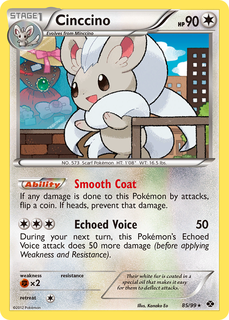 Cinccino (85/99) [Black & White: Next Destinies] | Exor Games Dartmouth