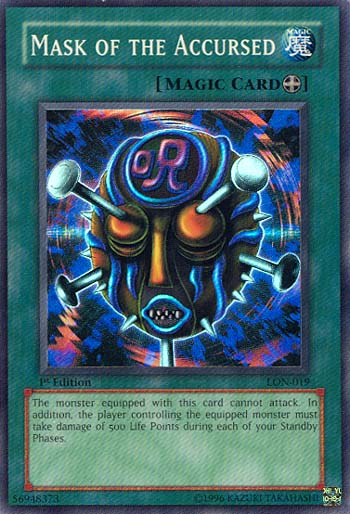 Mask of the Accursed [LON-019] Super Rare | Exor Games Dartmouth