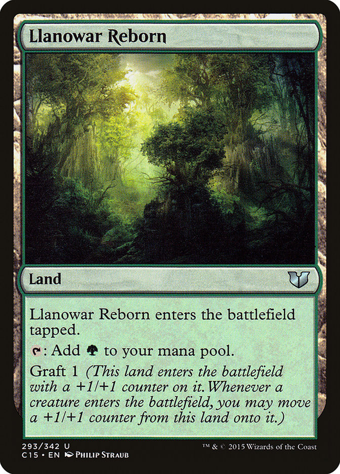 Llanowar Reborn [Commander 2015] | Exor Games Dartmouth