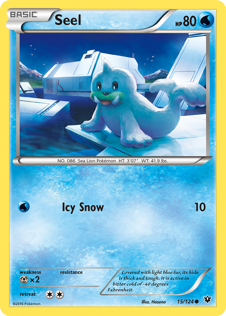 Seel (15/124) [XY: Fates Collide] | Exor Games Dartmouth