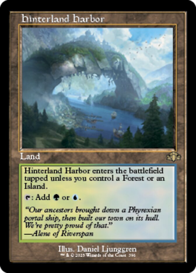 Hinterland Harbor (Retro) [Dominaria Remastered] | Exor Games Dartmouth