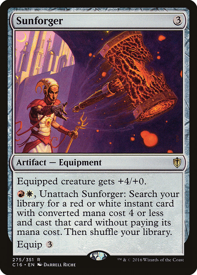 Sunforger [Commander 2016] | Exor Games Dartmouth