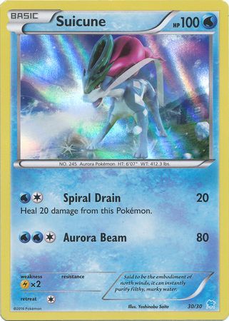 Suicune (30/30) [XY: Trainer Kit 3 - Suicune] | Exor Games Dartmouth