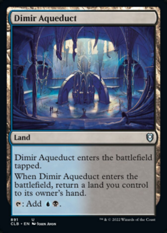 Dimir Aqueduct [Commander Legends: Battle for Baldur's Gate] | Exor Games Dartmouth