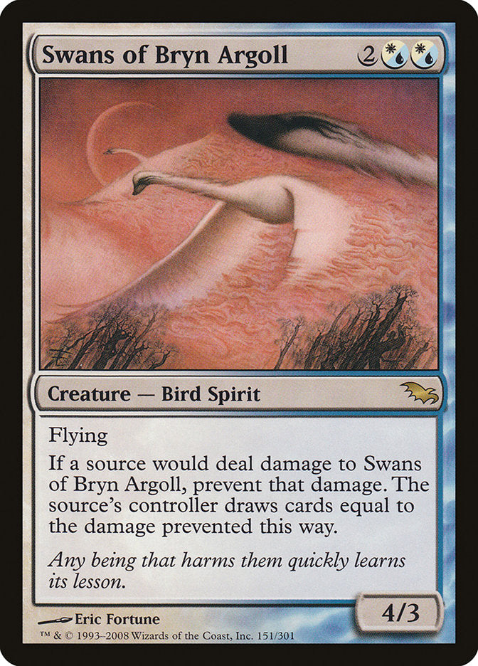 Swans of Bryn Argoll [Shadowmoor] | Exor Games Dartmouth