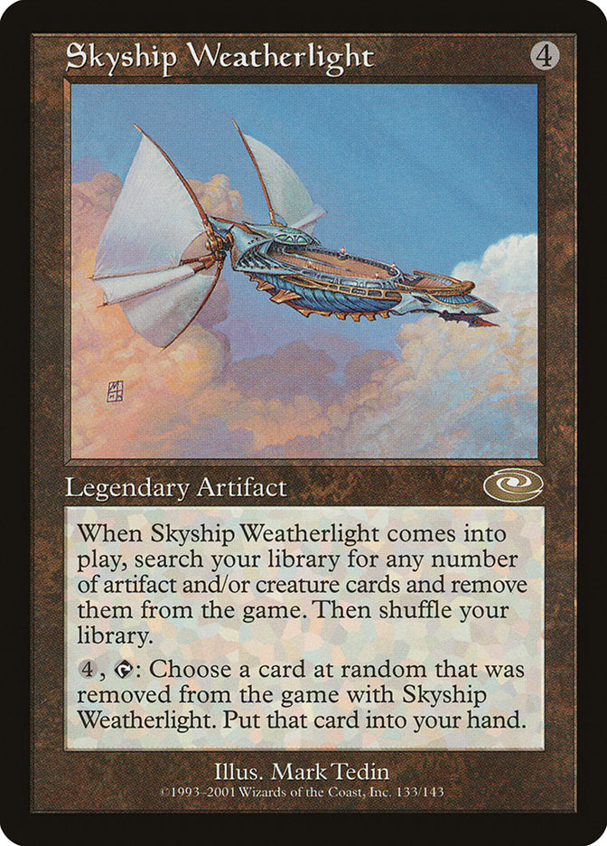 Skyship Weatherlight (Mark Tedin) [Planeshift] | Exor Games Dartmouth
