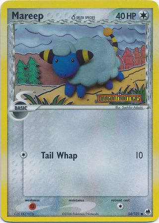 Mareep (54/101) (Delta Species) (Stamped) [EX: Dragon Frontiers] | Exor Games Dartmouth