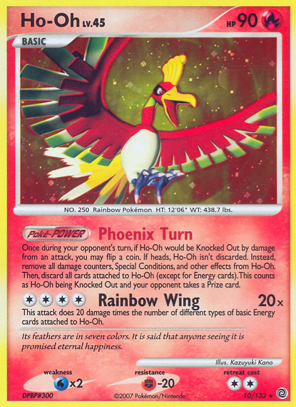 Ho-Oh (10/132) [Diamond & Pearl: Secret Wonders] | Exor Games Dartmouth