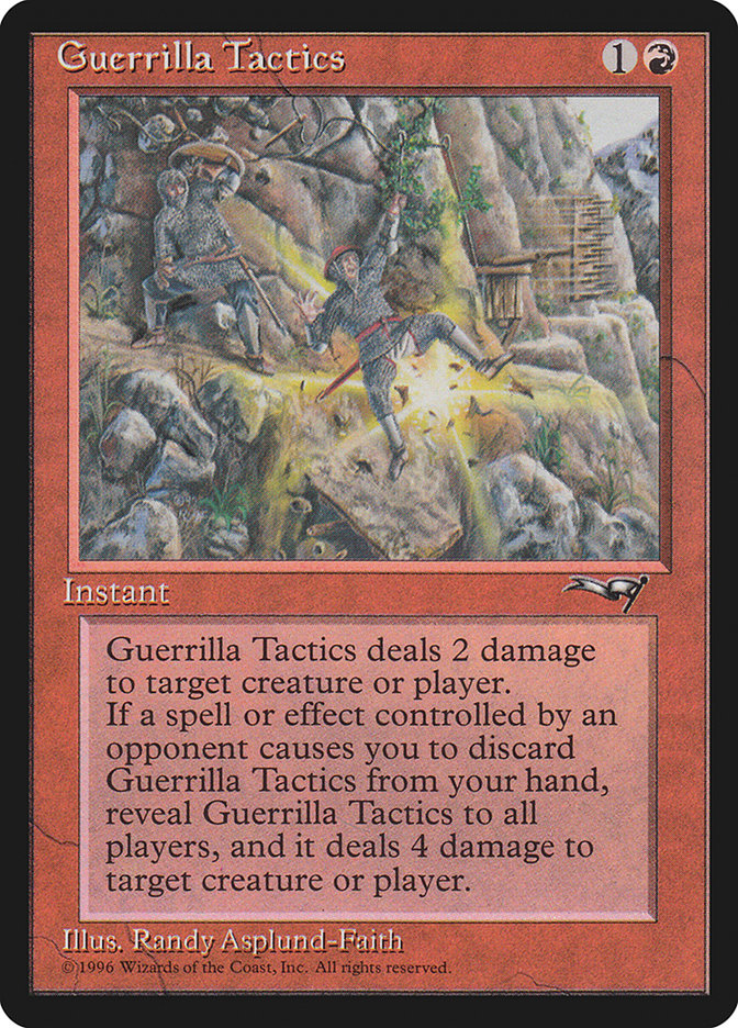 Guerrilla Tactics (Falling) [Alliances] | Exor Games Dartmouth